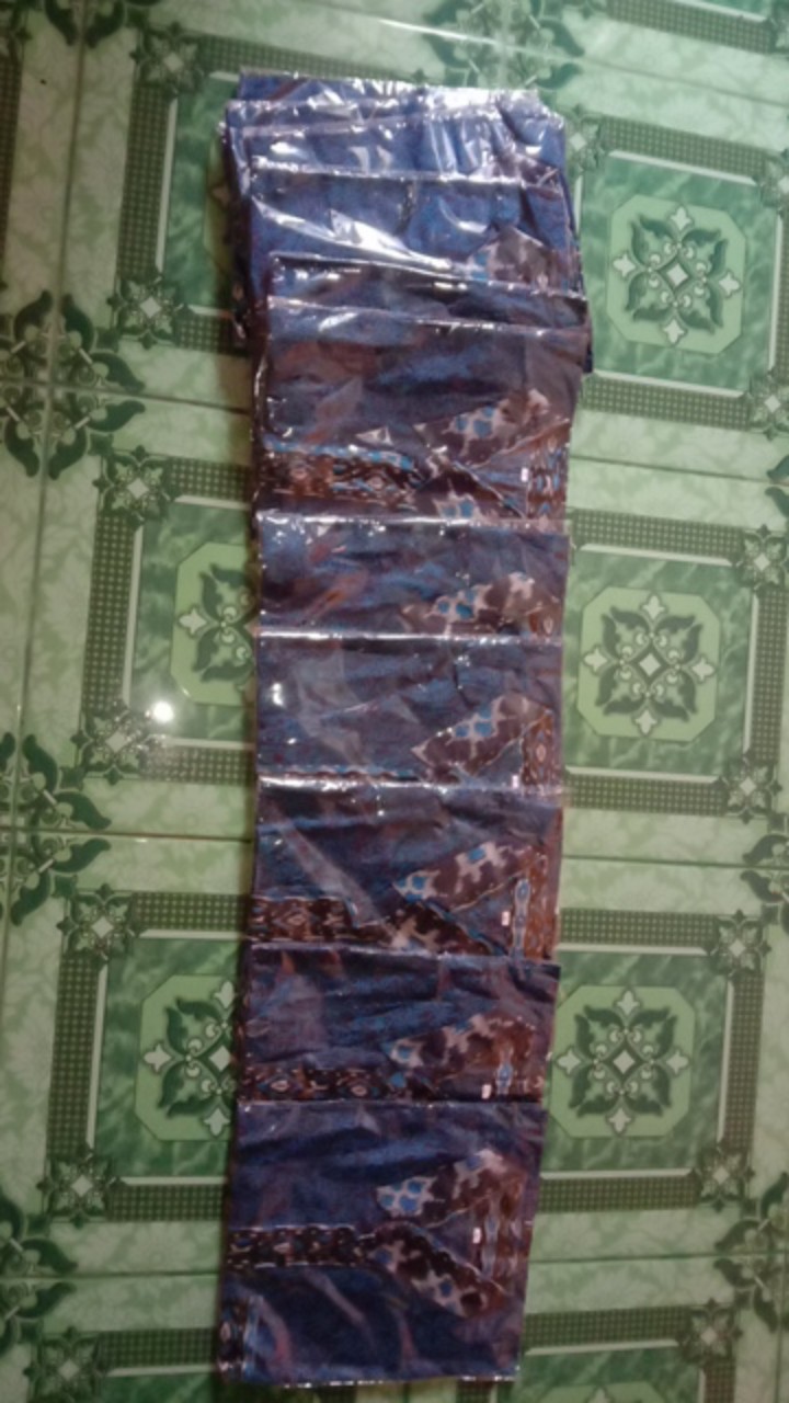 Hem Batik Pria Pendek Lawasan Sogan/pari Sulur/parang Black/merak Papua Ori By Batiek Solo Dc270927