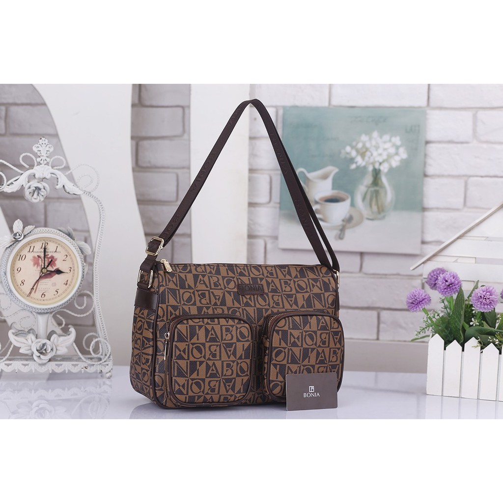 PROMO  Tas Bonia Misha Sling Bag 26011 ANC SELEMPANG MEWAH ELEGANT IMPORT GUDANG TAS BATAM