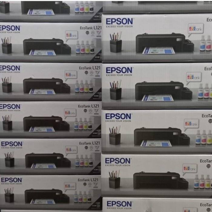 PRINTER EPSON L121 PENGGANTI EPSON L120 TINTA ORIGINAL GARANSI RESMI