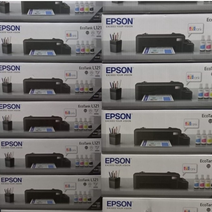 PRINTER EPSON L121 PENGGANTI EPSON L120 TINTA ORIGINAL GARANSI RESMI