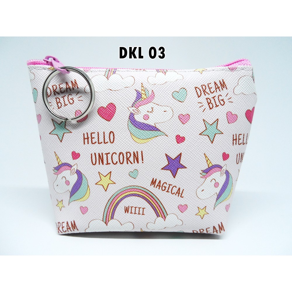 Dompet Koin Lucu Unicorn (DKL)