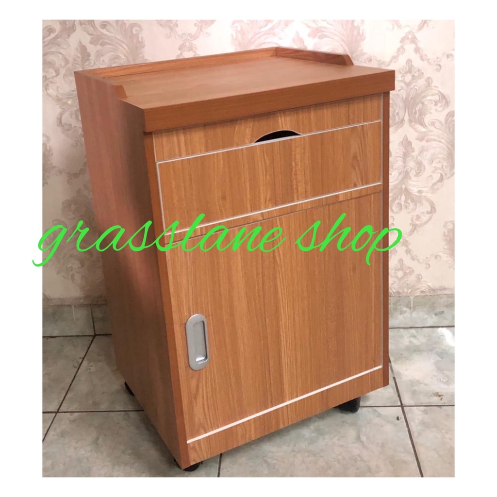 Bedside Cabinet Rumah Sakit Lemari Ranjang Pasien Multiplek Sella