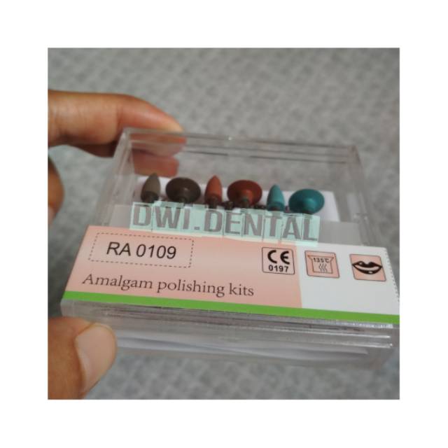 G3.12 Bur poles amalgam lowspeed amalgam polishing kit  by dwi.dental