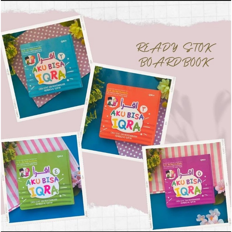 boardbook Aku Bisa Iqra series Qibla
