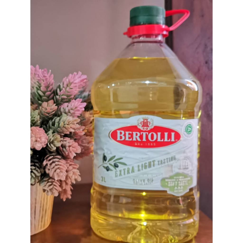

Olive oil bertolli extra light 3 Liter / Minyak Zaitun