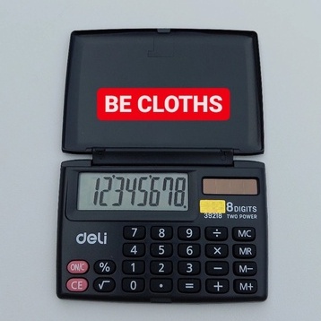 

Deli E39218 Kalkulator - Pocket Kalkulator 8 Digits cover wide 39218