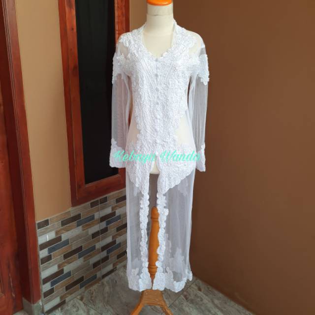 Kebaya Gamis Akad Full Payet / Kebaya Gamis / Kebaya Akad / Kebaya Besan
