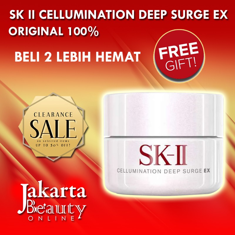 SK II / SK-II / SK2/ SK II Cellumination deep surge ex 15 / deep surge / cream pemutih/ cream siang