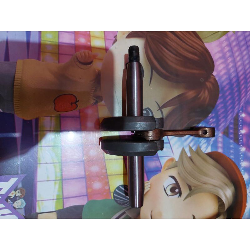 kruk as / cranksaft goped mesin 63cc tempel perahu