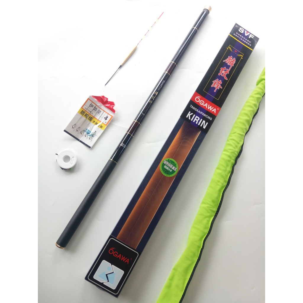 joran pancing tegek ogawa kirin 720 Carbon Ruas Panjang