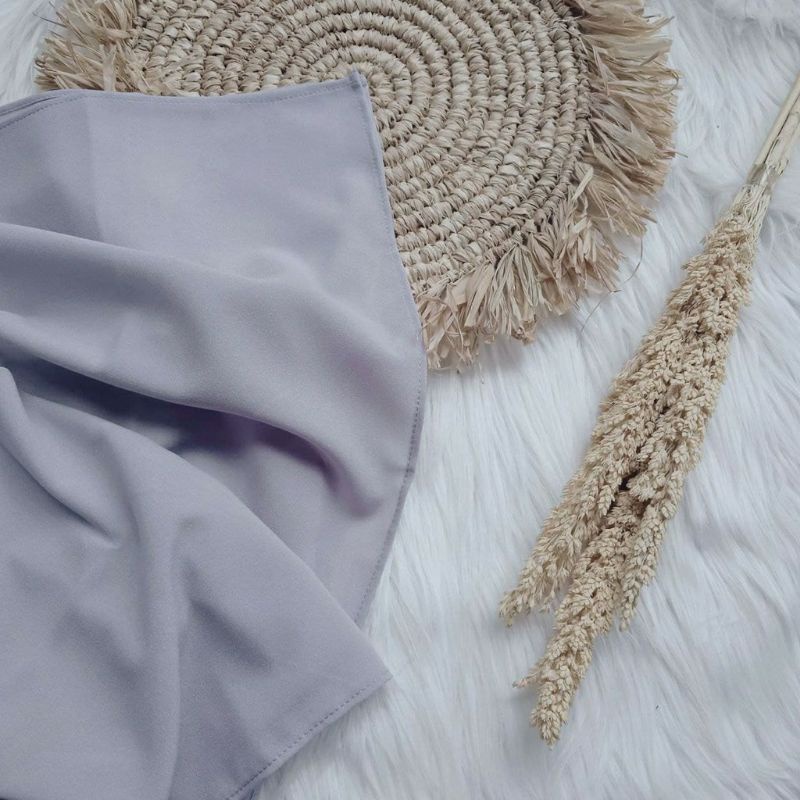 Pashmina 200x75 Diamond Ceruty Halus Pasmina Panjang Phasmina Basic Non Instan Grosir Sleman Jogja-Pashmina Silver