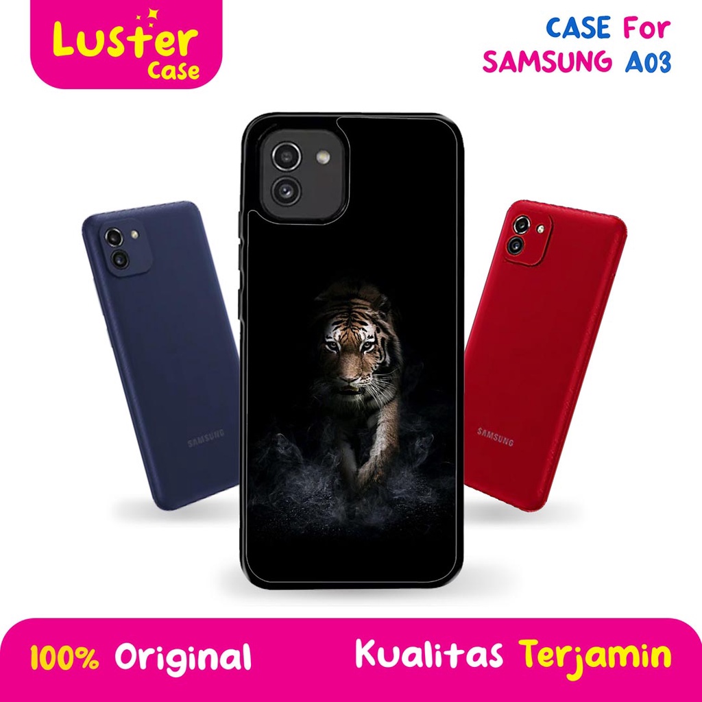 Case SAMSUNG A03 Case HP Premium Glossy [ MACAN ] Casing HP - Softcase Glossy - Softcase SAMSUNG A03