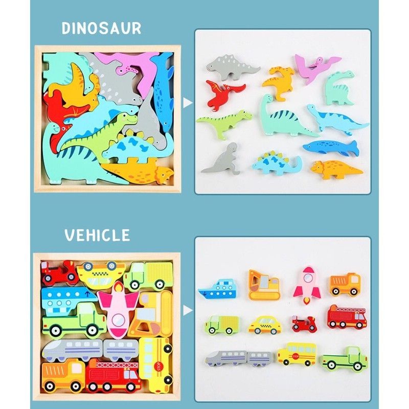 PUZZLE TETRIS 3D/PUZZLE KAYU-2