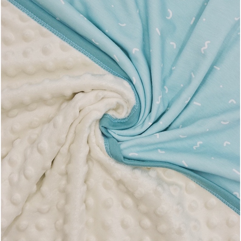 YOBO Baby Blanket (Minky/Emboss) | SELIMUT KAOS BAYI