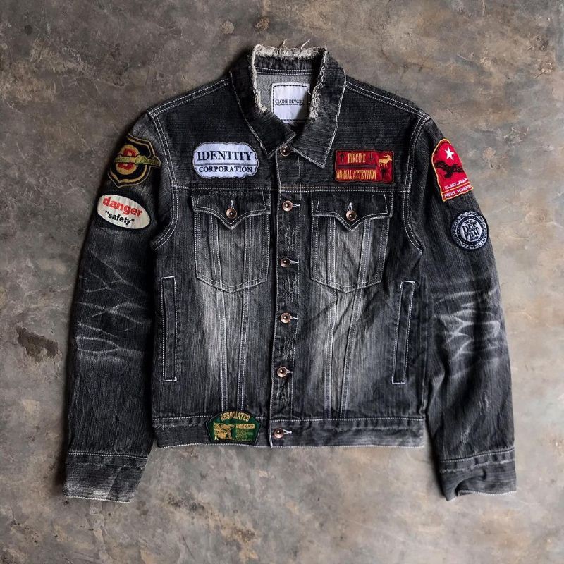 TRUCKER JACKET JEANS CLONE DEVGRU SIZE M