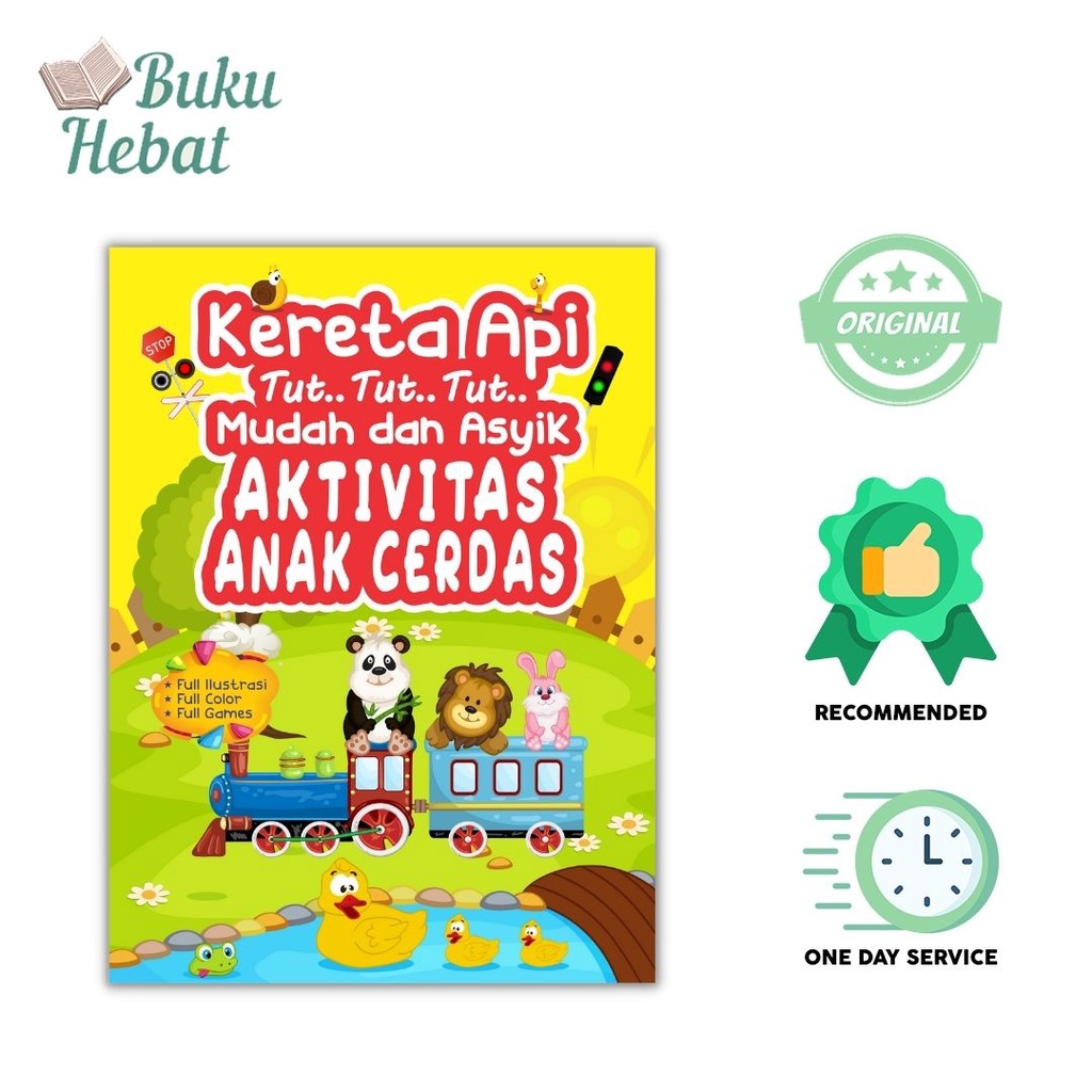 Buku Cerita Kereta for Toodler