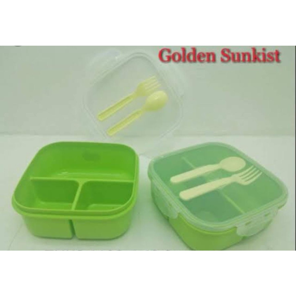 Lunch box golden sunkist / tempat makan golden sunkist