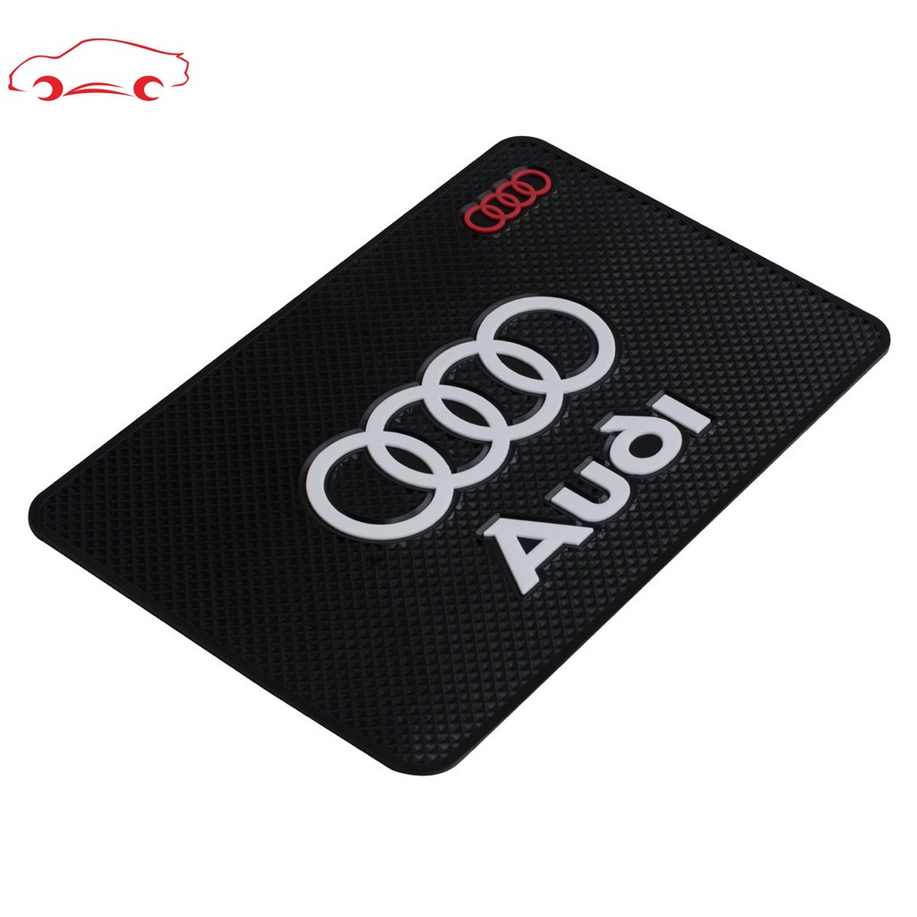 Non-slip Mat Dashboard Mobil Tikar Lengket untuk Audi RS Garis A3 A4 A5 A6 A7 A8 Q2 Q3 Q4 Q5 Q6 Q7 Q8