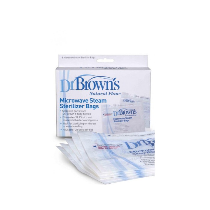 dr brown's natural flow microwave steam sterilizer