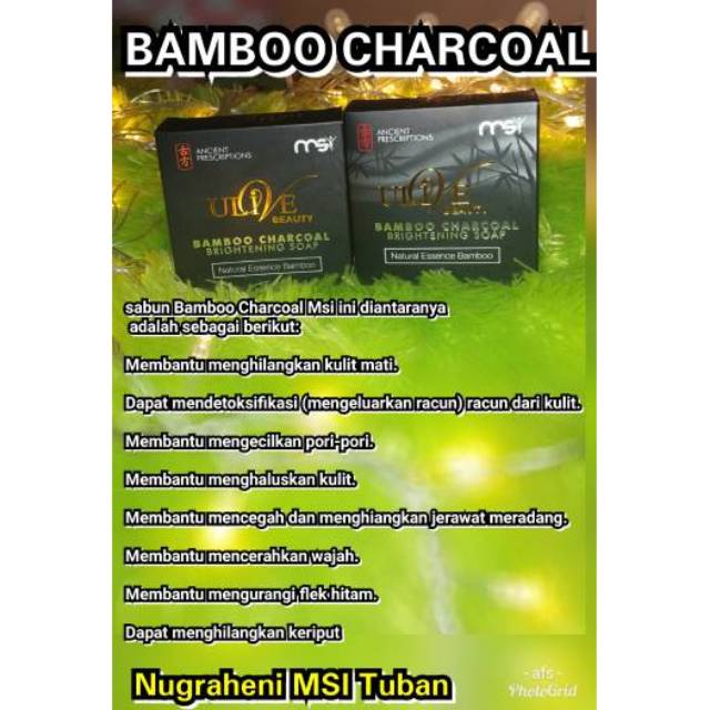 Sabun Bamboo MSI