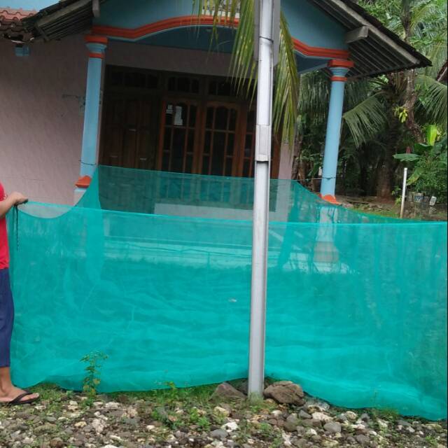 Jaring Keramba Ikan jaring ikan karamba ikan kasa ijo ukuran bervariasi