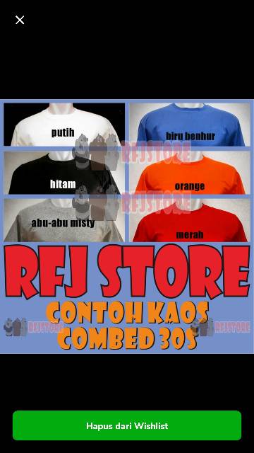 Kaos baju youtube murah kualitas distro combed 30s