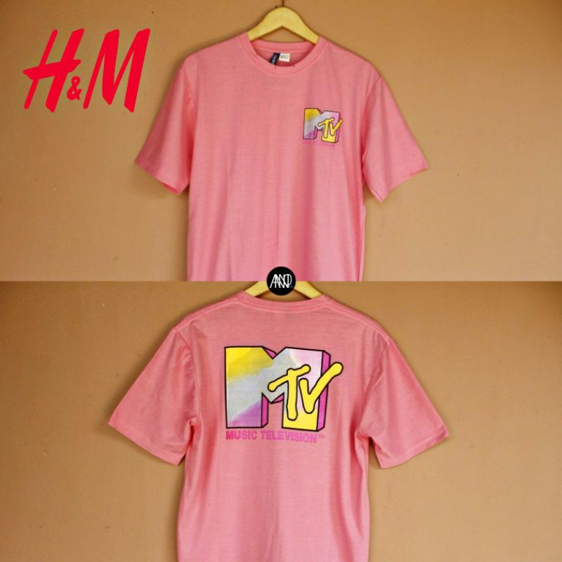 H&M TEE / T-SHIRT MTV - 100% ORIGINAL
