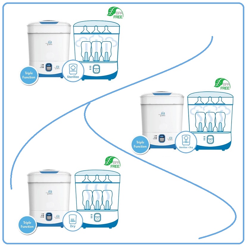 Little Giant ENZO Sterilizer &amp; Dryer | Alat Steril Botol