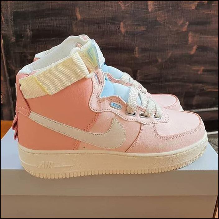 NIKE AIR FORCE 1 HIGH CREAM PINK PREMIUM
