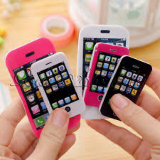 

Shaped rubber pencil eraser