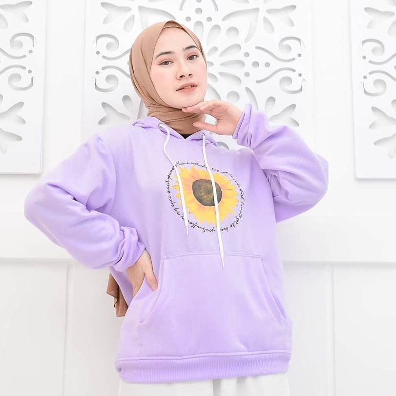 MVP - Big Sun Flower Hoodie - Jaket Hoodie Pria dan Wanita