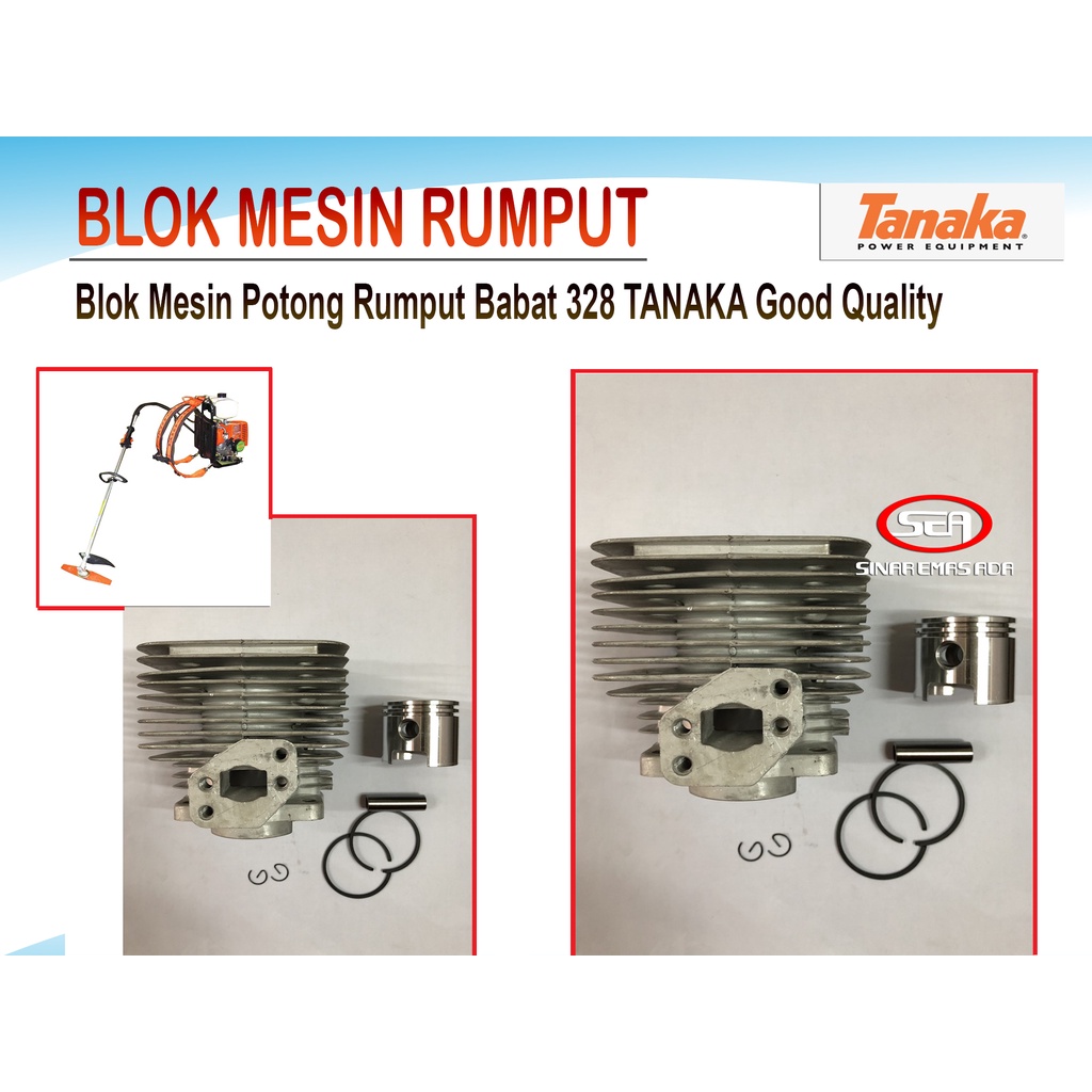 BLOK MESIN POTONG RUMPUT Babat 328 TANAKA GOOD QUALITY