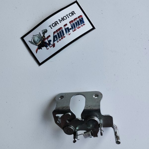 plat bracket engsel pengunci kunci jok belakang ori honda cb 150 r 150r k15 old lama