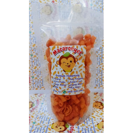 

Macaroni"macaronyet pipa"camilan krezz n rasa yg bikin nagih...murah nampol buat stok camilanmu