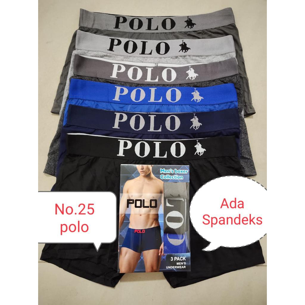 3 Pcs Celana dalam pria p0lo