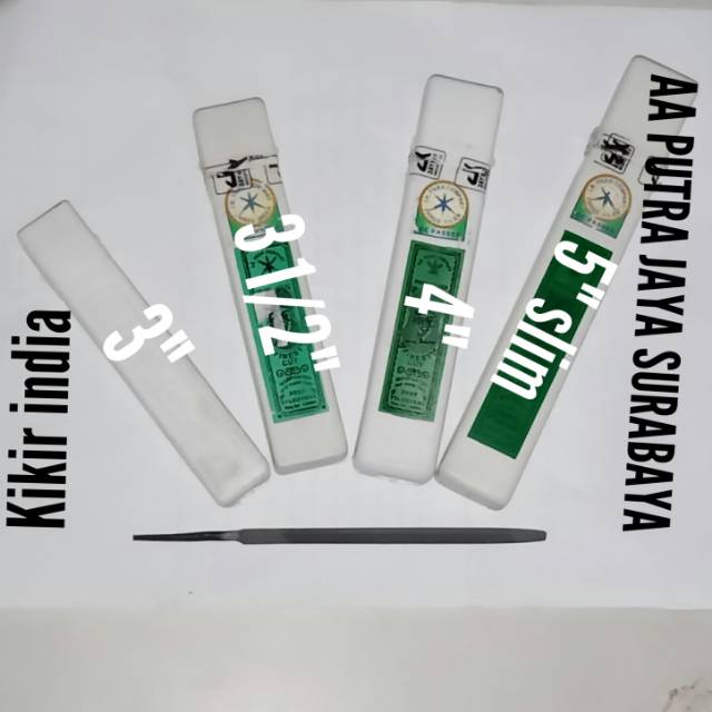 

Kikir india segitiga 4" jk files