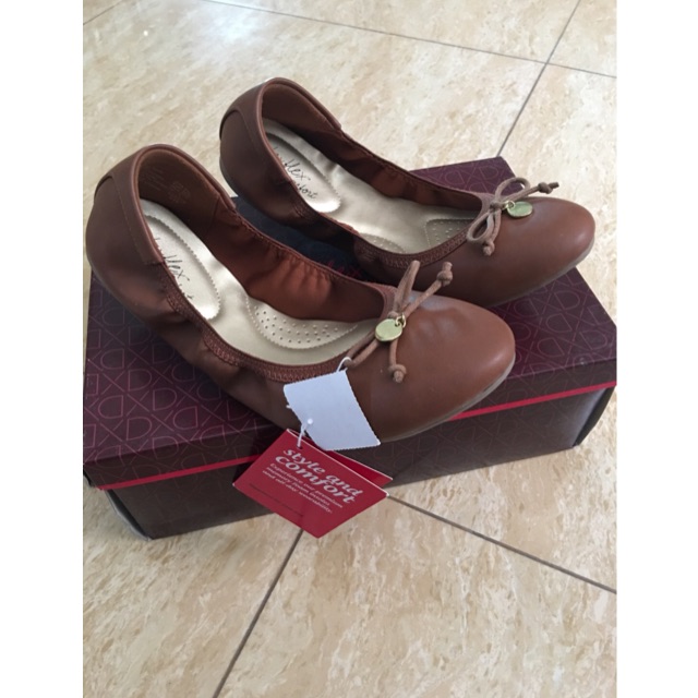 NEW DEXFLEX COMFORT CAROLINE COGNAC BROWN