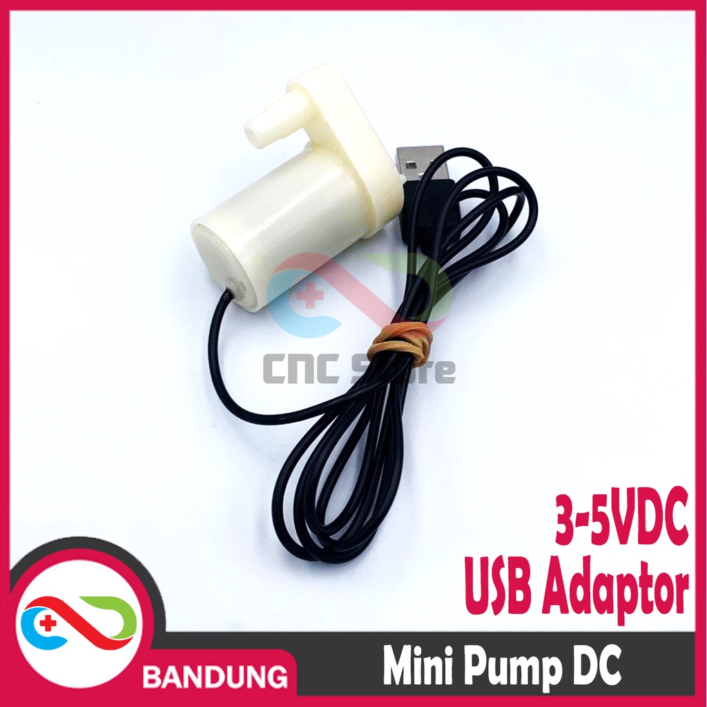 MINI PUMP MOTOR DC SUBMERSIBLE VERTICAL DC 5V USB ADAPTOR