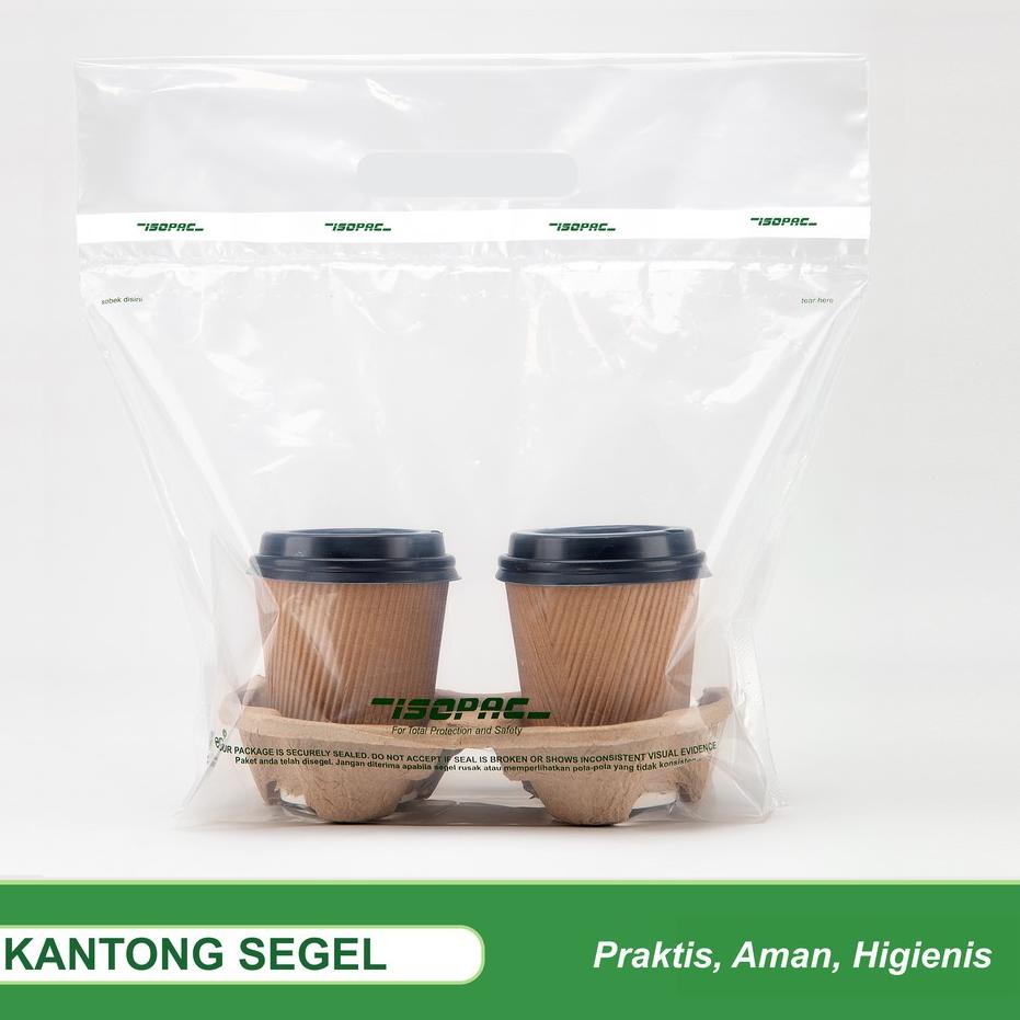 

[PRODUK SETYZ] Kantong Bersegel ISOPAC ( 1 Pack isi 50pcs ) Kemasan Plastik - Delivery Bag - Plastik segel 9D8