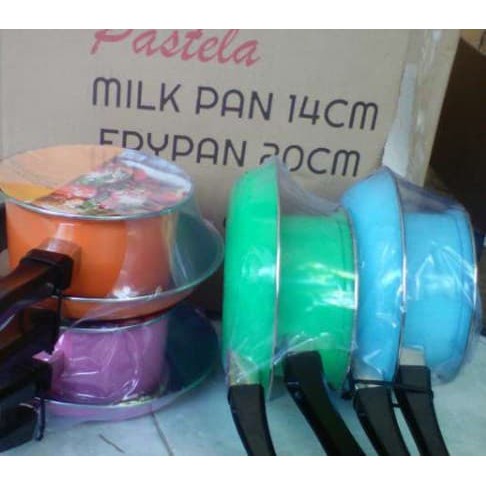 Panci Susu (Milk Pan) &amp; Penggorengan (Fry Pan) Pastela Maspion / Frypan Set