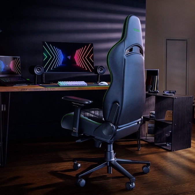 Razer Enki - Green / Gaming Chair Original / Kursi Gaming