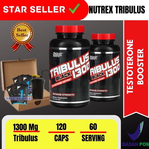 Nutrex Tribulus black 1300 Isi 120 Caps 120 Capsule tribulus terestis testo booster 1300 mg