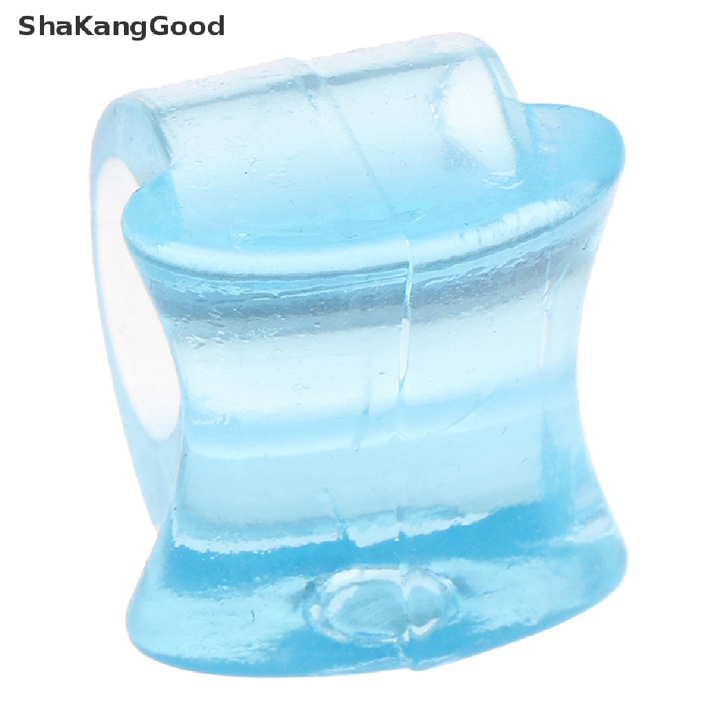 2pcs Gel Silikon Pemisah Jari Kaki Untuk Pereda Sakit