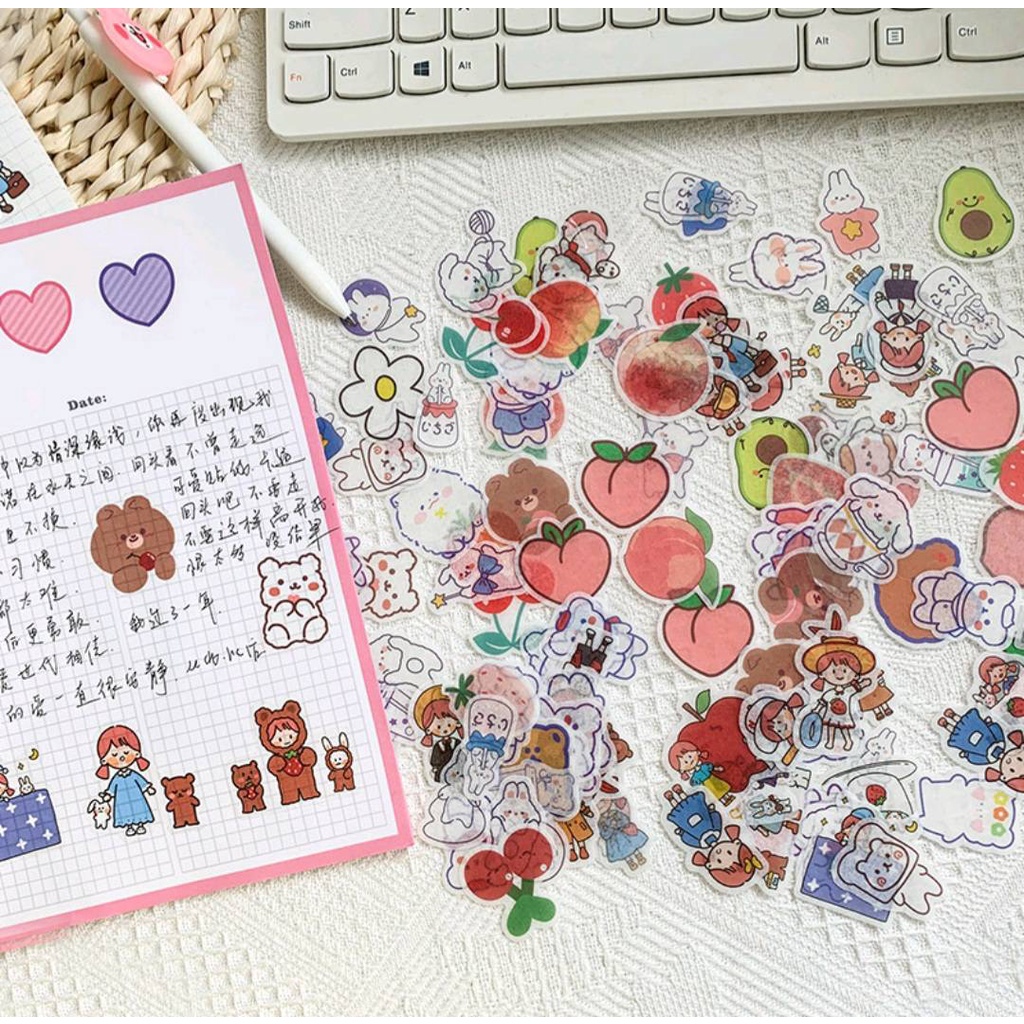 

40pcs cute decor sticker planner