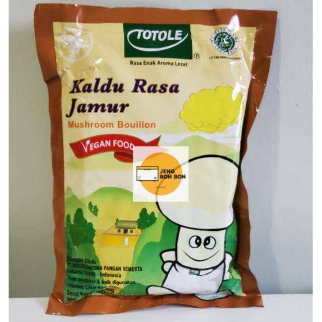 

Totole Kaldu jamur 200g & 80g