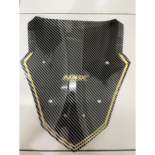 Visor windshield yamaha nmax old nmax new 2020 carbon karbon tebal 3mm