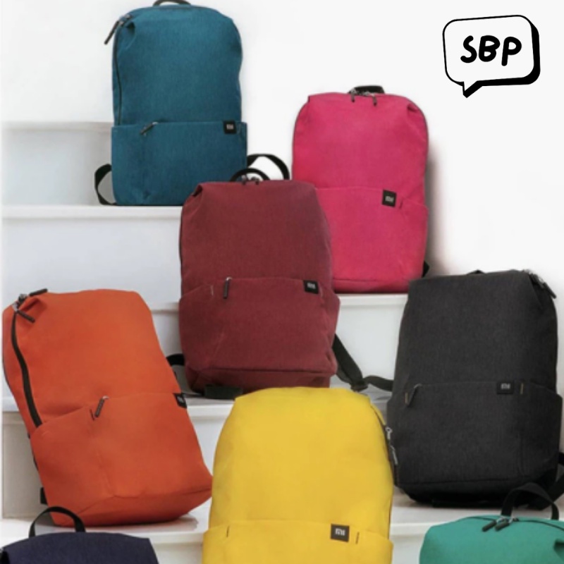 Tas Ransel Backpack Bahu Sekolah Kuliah Kerja Simple Tas Fashion Korea Pria/Wanita Terbaru 2022