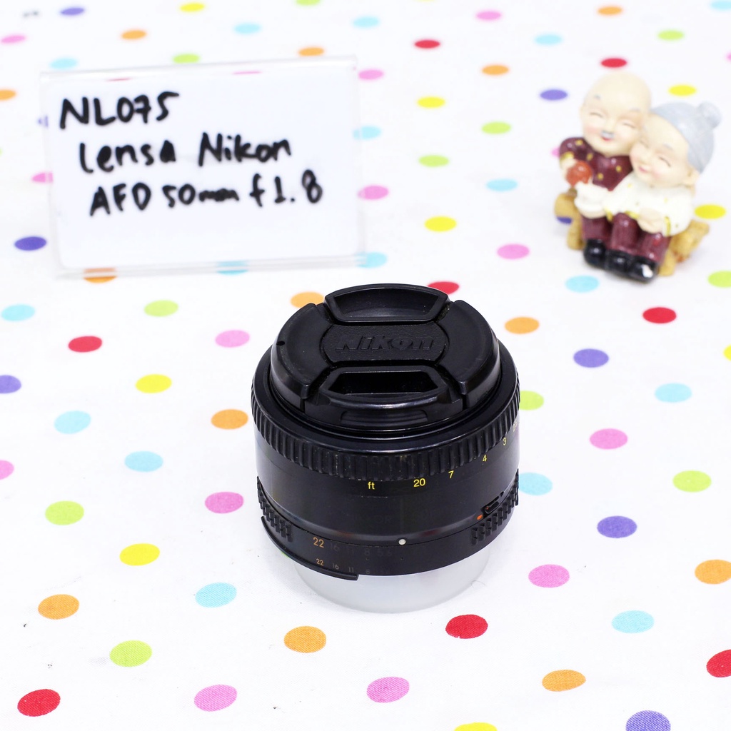 Lensa Nikon AFD 50mm f1 8