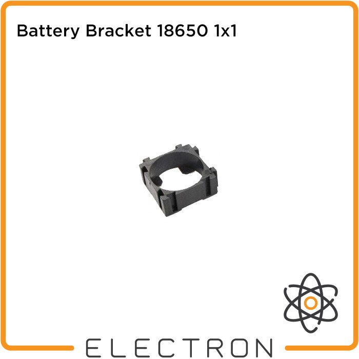 Battery Bracket 18650 1x1 Holder 1 Slot Baterai Li-ion Lithium Braket