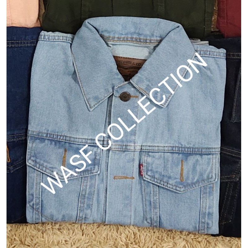 (HARGA PROMO) Jaket jeans  cowok / jaket  jeans cewek